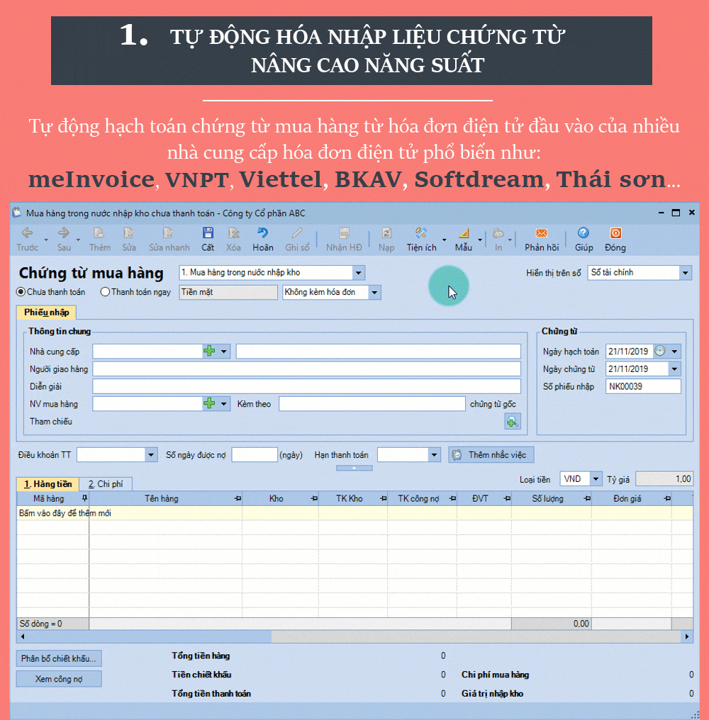 So sánh tính năng của MISA SME.NET 2020 và MISA SME.NET 2017