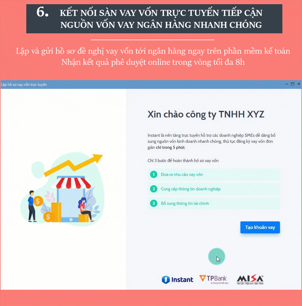 Điểm vượt trội của MISA SME.NET 2020 so với MISA SME.NET 2017