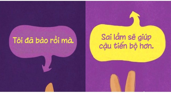 10 kiểu khuyên bảo tiêu cực và tích cực, bạn thích cái nào hơn?