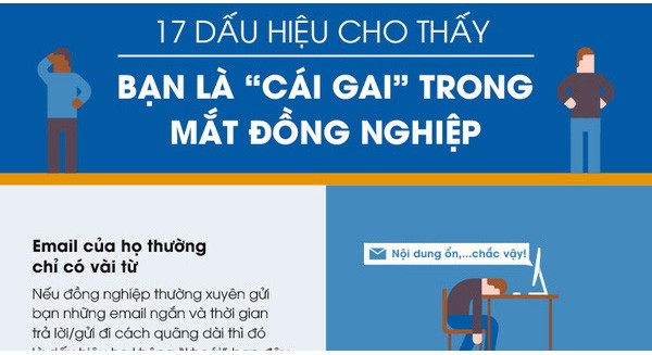 17 dấu hiệu cho thấy bạn không được lòng đồng nghiệp