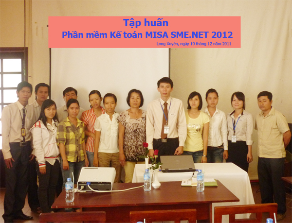 Hội thảo MISA SME.NET 2012 tại Long Xuyên