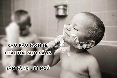 Ảnh ngộ nghĩnh của các bé