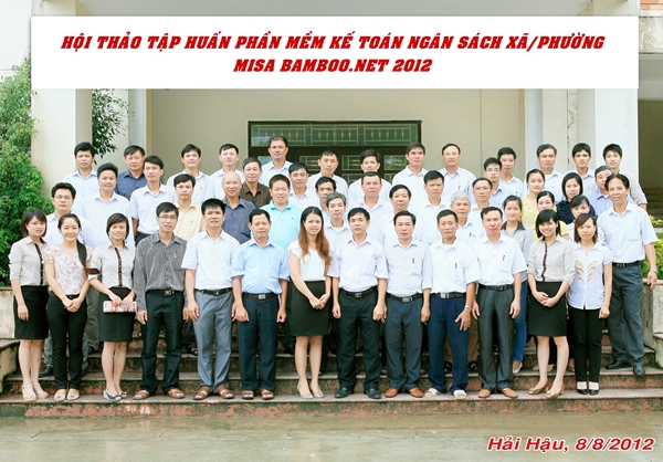 MISA Hà Nội tiếp tục triển khai MISA Bamboo.NET 2012 tại Nam Định
