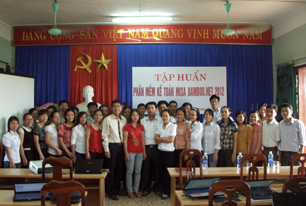 Tập huấn MISA Bamboo.NET 2012 tại Yên Dũng – Bắc Giang