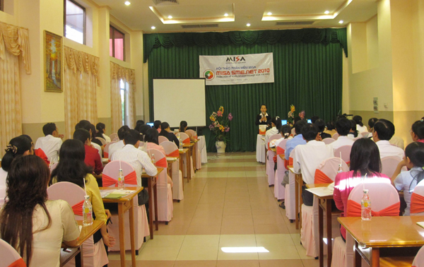 MISA HCM tổ chức hội thảo về MISA SME.NET 2010 tại Bình Thuận