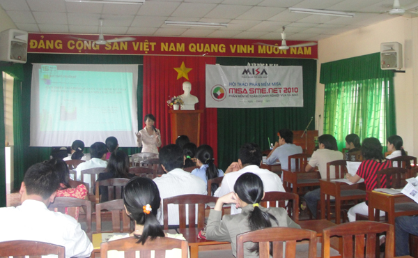MISA HCM tổ chức hội thảo MISA SME.NET 2010 tại Đồng Nai