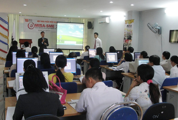 MISA HCM tổ chức Hội thảo ứng dụng MISA SME.NET 2010 cho doanh nghiệp tại Tp.HCM
