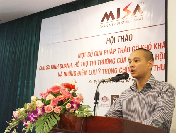 Gần 200 doanh nghiệp tới tham dự hội thảo MISA SME.NET 2012