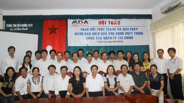 MISA Hà Nội tổ chức hội thảo về CNTT và công tác quản lý ngân sách tại Thái Bình