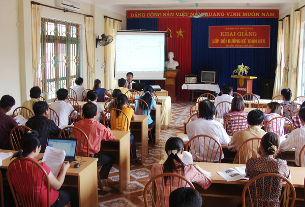 MISA Hà Nội khai giảng lớp “Bồi dưỡng kế toán hợp tác xã” tại Yên Bái