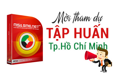 Mời tập huấn miễn phí MISA SME.NET 2015 tại Tp.HCM ngày 25/7