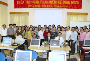 MISA liên tục tổ chức các lớp tập huấn phần mềm kế toán MISA Mimosa 2006
