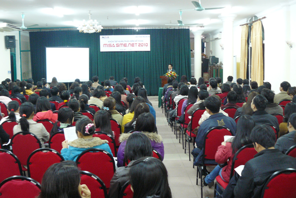 MISA Hà Nội tổ chức tập huấn phần mềm MISA SME.NET 2010