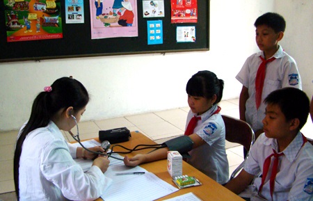 Thông tư liên tịch số 13/2016/TTLT-BYT-BGDĐT Quy định về công tác y tế trường học
