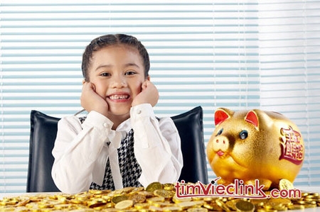 Dạy con kinh doanh từ tấm bé