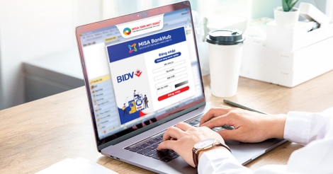 Ngân hàng số BIDV tích hợp trên phần mềm kế toán MISA