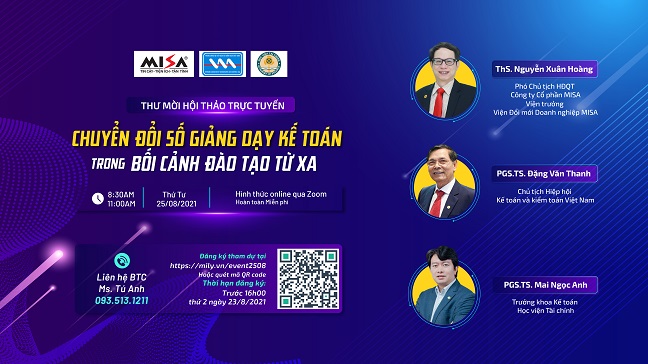 Chuyển đổi số – chìa khóa nâng cao chất lượng đào tạo kế toán trong bối cảnh giảng dạy từ xa