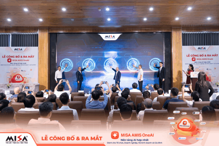 MISA ra mắt MISA AMIS OneAI: Nền tảng AI hợp nhất giúp phổ cập AI cho mọi tổ chức, doanh nghiệp, hộ kinh doanh và gia đình